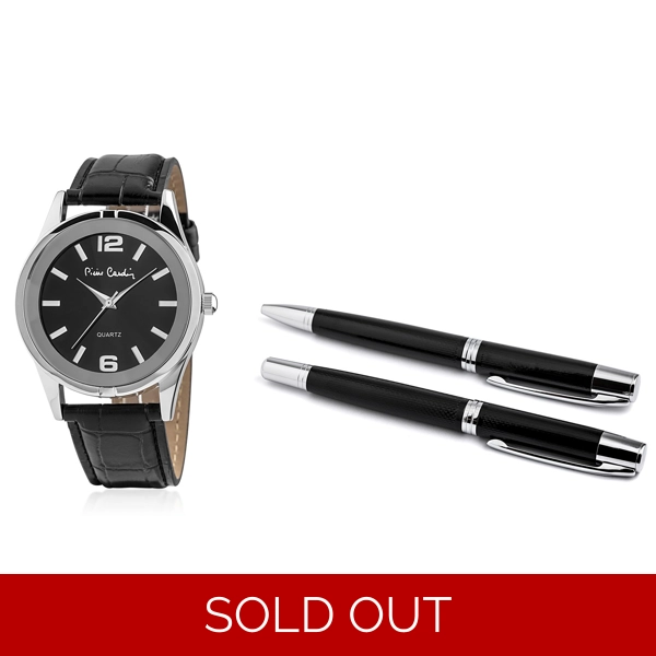 Pierre Cardin Gift Set Watch & Pen PCX8357G28